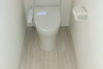 1階の施工後のトイレ